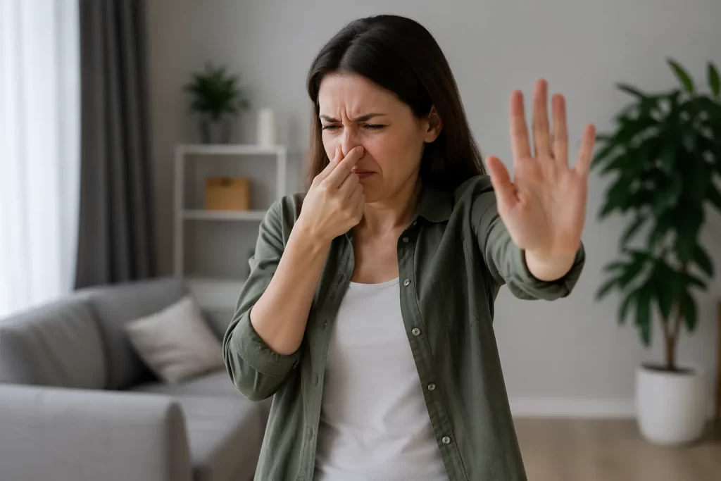 Ontdek waar een muffe geur in huis vandaan komt en welke oplossingen echt helpen.