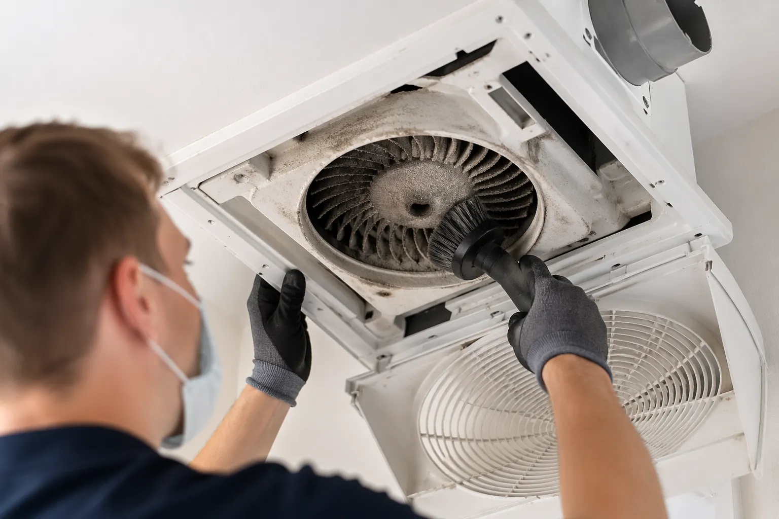 Schoonmaken van een ventilatiesysteem voor betere luchtkwaliteit en efficiëntie